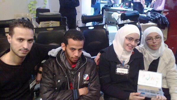 SW_Damascus's tweet photo. WINNERS CHANGED: 3rd place is now for Daraty: a game for teaching kids electronics without supervision! #SWDamascus http://t.co/oSfmqTtlVv