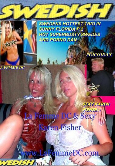 SWEDENS HOTTEST with Karen Fisher, Dan Leal aka PORNO DAN, during Internext EXPO.on @gamelink  http://t