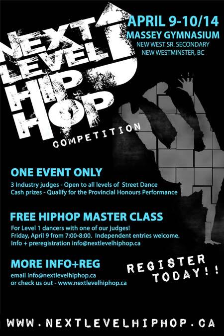 NextLevelHipHop's tweet photo. FREE Master Class at #NextLevel on Friday May 9th @ 7:00pm for beginner hip hop dancers! DM us for more info! #free http://t.co/skYxfV0Tjx