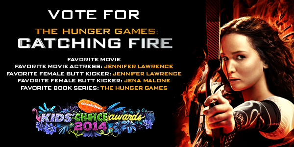 TrisDivergente's tweet photo. TRIBUTOS, aqui estan las categorias en las que compite En llamas para los Kids Choice Awards, a votar sin parar!! http://t.co/y4UKBcYDsD