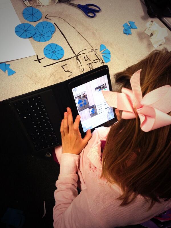 mathcurse's tweet image. App smashing a &quot;How to fraction&quot;