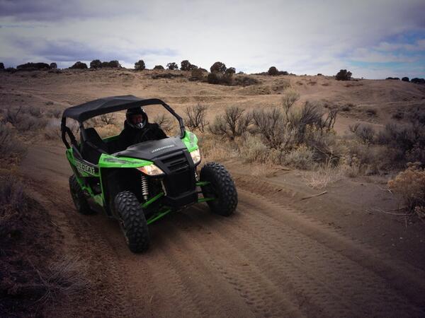 REXBURGMS's tweet image. Toy Sales Guru, Ken Burt tearing it up on the new 2015 Wildcat! @RMSKen @arcticcat_atv #wildcat