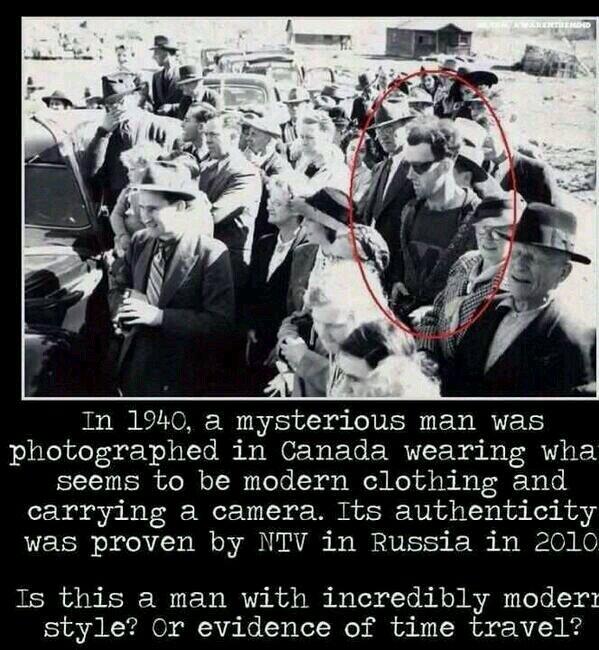 _WistJeAl's tweet photo. Een moderne man of een tijdreiziger? http://t.co/nOoCMUtrDH