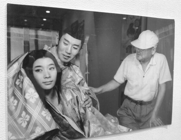 森脇清隆 K Moriwaki Mk Pai 新源氏物語 森一生監督 写真右 は 大映源氏前2作の考証の蓄積を活かし 娯楽映画に徹して演出 豪華絢爛の王朝文化をスクリーンに再現した 阿井美千子 34期生 寿美花代 35期生 藤原礼子 37期生 京都文化博物館
