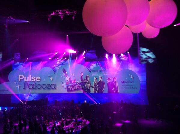 techguerilla's tweet image. Elvis Costello and Fallout Boy at #ibmpulse