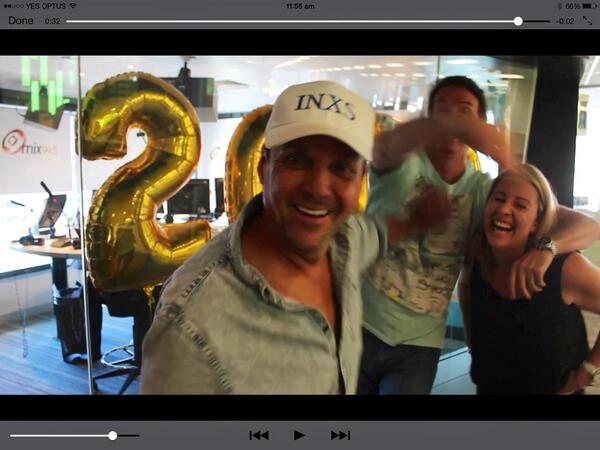 shanemcfarlane's tweet photo. Finally got @DeanClairs back for 11 years being called an idiot! @Mix945Perth @danielleeo #CSKPerth http://t.co/coAQHeODH9