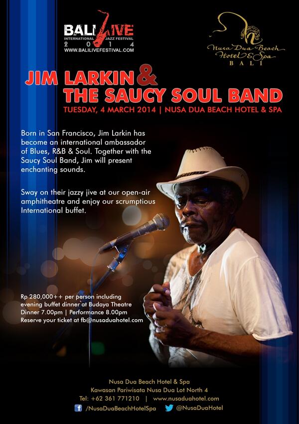 Don’t miss this prestigious event and let it be one of your memorable moments in #Bali! #JazzConcert