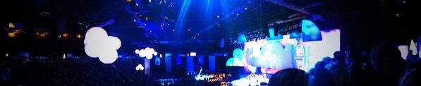 techguerilla's tweet image. Elvis Costello takes the stage at #ibmpulse