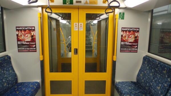 DMGSolutions's tweet image. Train ads for St George Dragons membership drive. For all outdoor media call 1800DMGSOLUTIONS
