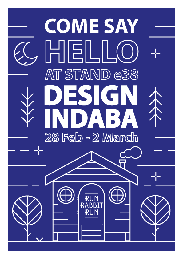 tweetrabbitrun's tweet photo. Come say hello at Design Indaba @DI_Expo this weekend, Run Rabbit Run will have some products for sale. See you there http://t.co/uhjuetBrR7