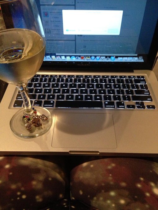 U guys are my date tonight.... On my second glass of truth juice. What shall we talk about... http://t<a href="/tag/tbt"class="tags"><span>#tbt</span></a>