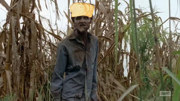 breadforhair's tweet photo. If anybody is interested in the unedited picture from my appearance in The Walking Dead, here it is. #thewalkingbread http://t.co/3y7URBF0fn