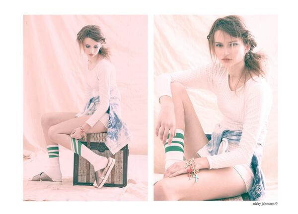 Vintage Denim 2, Model <a href="/MyNameIsEllieD/">Ellie</a>  <a href="/models_1/">Models 1</a> , Styling <a href="/fiona_parkhouse/">Fiona Parkhouse</a> , <a href="/carlyfarly69/">Carl Stanley Make-up</a> H/M #fashion #womenswear