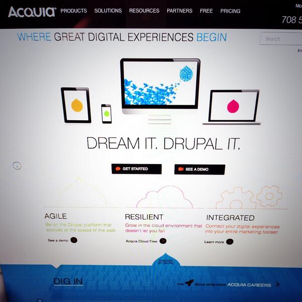 morgangrip's tweet image. Flyttar alla kundsajter till mer Drupalanpassade #acquia cloud #forweb