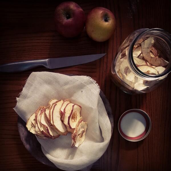 MrJesensky's tweet image. Don&apos;t let your #apples to rot, dry them. #howtostore #fruit #organic #garden