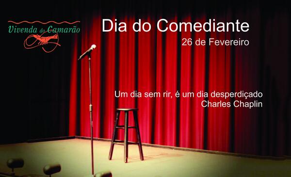 vivendacamarao's tweet photo. Parabéns a todos os comediantes, que nos traz alegria, nos faz rir e nos torna pessoas melhores diariamente. http://t.co/giI24ZhYK7