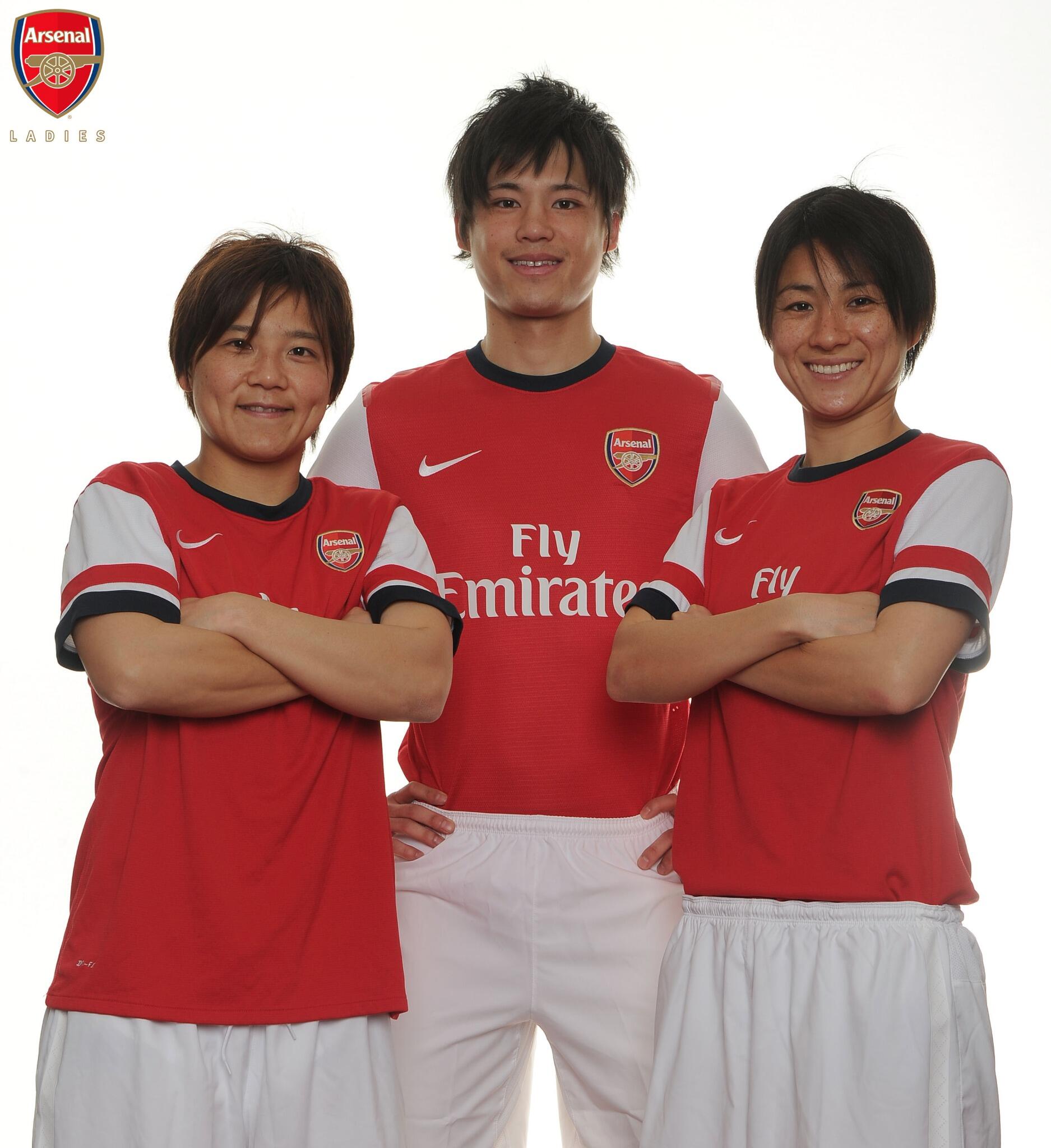 Uzivatel Arsenal Women Na Twitteru Our Two New Japanese Signings Shinobu Ohno And Yukari Kinga Meeting Arsenal S Ryo Miyaichi Alfc Http T Co 3si1c3rmgv Twitter