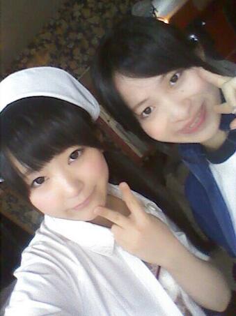 今日はナンパものの絡みの撮影してました♪(๑&bull;̀ㅂ&bull;́)و✧ 来月妄想族さんから作品が発売されるので良かったらご覧になってください(о&acute;&forall;`о)http://t.co/zzNkaQcbqc http://t