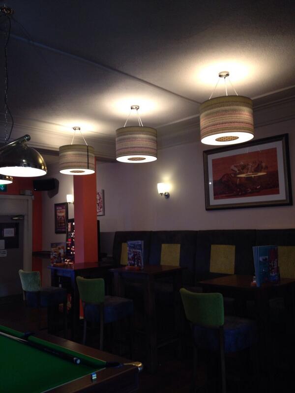 TheMeadows1's tweet photo. Leaving pressie from me to u all #tsunami #haha #lampshades    @Terry_Finnegan @Gem_C_xx @stecrewe http://t.co/pxRLtnG8lk