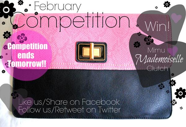 AMILUHANDBAGS's tweet photo. 2 days left to enter our Competition, Good luck! Xx http://t.co/KMpbjFfzGh