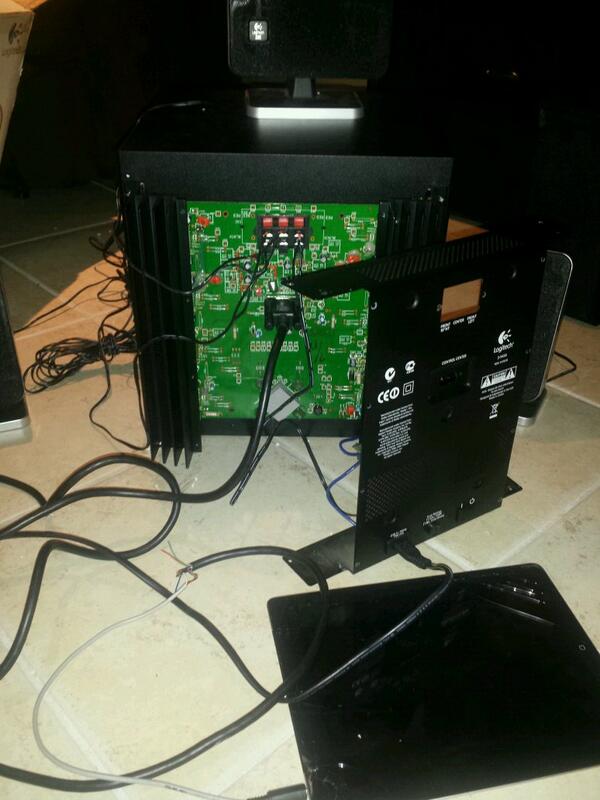 logitech z 5450 subwoofer