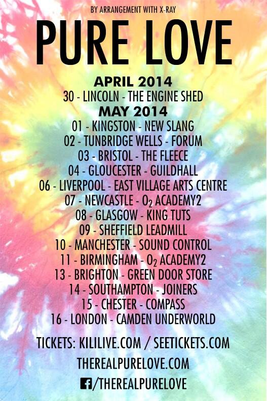 therealpurelove's tweet photo. PURE LOVE TOUR.   Thanks for everything see you in April and May! X http://t.co/qdDc1XEXwD