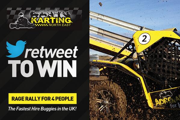 KNE_Official's tweet photo. RETWEET TO WIN OFF ROAD RAGE BUGGY EVENT FOR 4 PEOPLE!! #competition #rage #offroadbuggies http://t.co/I5pLLLzETS http://t.co/TgSgFYqx10