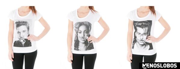 MENOSLOBOS__'s tweet photo. ¿Qué os parecen las nuevas camisetas de Eleven Paris que estamos recibiendo? ¿Elvis, Beyonce o Johnny Deep? http://t.co/POYAgjIgIa