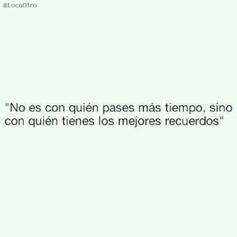 No es con quien pases...