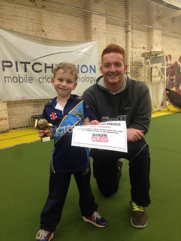 CUB OF THE WEEK: well done to Jack Marsden of <a href="/sowerbybridgecc/">Sowerby Bridge CC</a> great straight drive! #futurestar