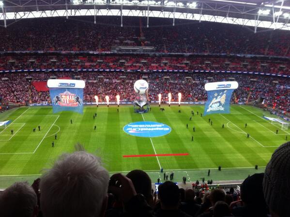 My seat at the new wembley!