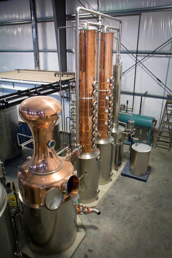 Congrats! RT @ArbutusDistille: Finally licensed and ready to turn on the beast!