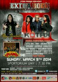 Semangat Pagi,Jangan Lupa Saksikan Konser <a href="/ExtraRock_Fest/">ExtraRock_Festival</a>. Dimeriahkan Kotak,Roy Jeconiah,The Flash. Dijamin Seru.