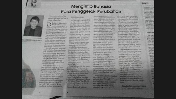 Wah mantapp. Koran apa nih?“<a href="/aldizal/">Aldizal Mahendra</a>: <a href="/bdg_SIC/">bdg_SIC</a> oh iya lupa min hehe ”