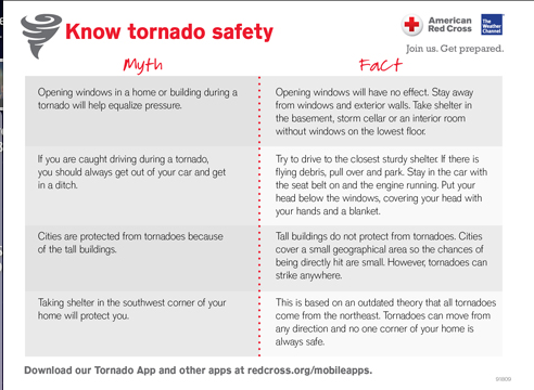 American Red Cross On Twitter The Redcross And Weatherchannel