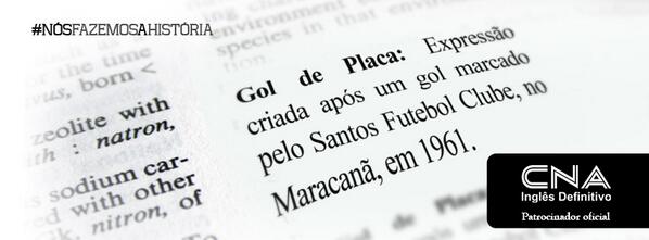 SantosFC's tweet photo. Há 53 anos, o Santos FC apresentava ao mundo o “Gol de Placa”:   http://t.co/w2aJ661QgK #NósFazemosAHistória http://t.co/QGUKPhBgOh
