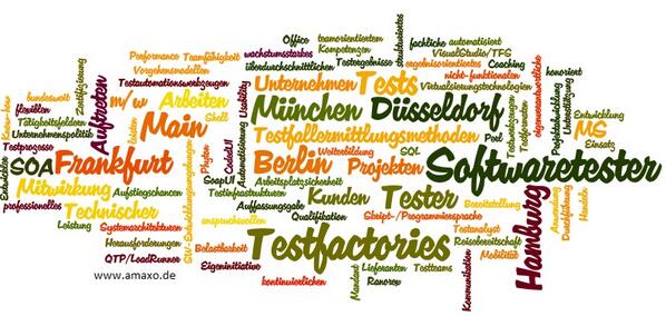 mehrere #Vakanzen #Softwaretester für IT-Beratungsunternehmen bundesweit oder #Testfactory amaxo.de/1868