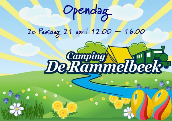 CampRammelbeek's tweet photo. Komt u ook? Opendag op Camping de Rammelbeek. 2e paasdag 21 april a.s. Iedereen is welkom, dus ook niet campinggasten http://t.co/VxYR0Snjsf