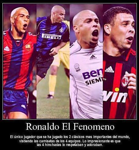 MotivacionesF's tweet photo. Ronaldo Luís Nazário de Lima... http://t.co/gYE2HFaC3n