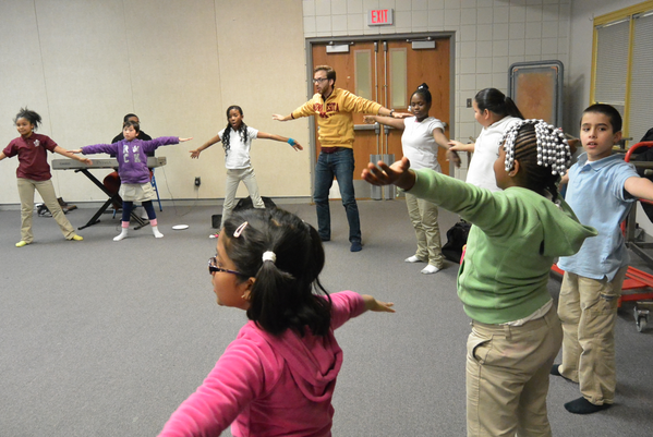 ComMUSICation teaches the valuable lesson of UNITY. Music director Ryan reminds the group that they are a whole.
