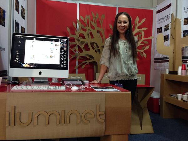 iluminet's tweet image. A punto de iniciar #ELA2014, esperamos que pasen a nuestro stand, y como siempre tenemos algunas cosillas de cortesía