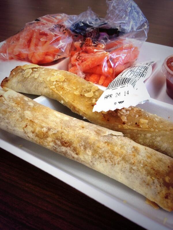 sgeode's tweet image. School lunch? It has been a few years!