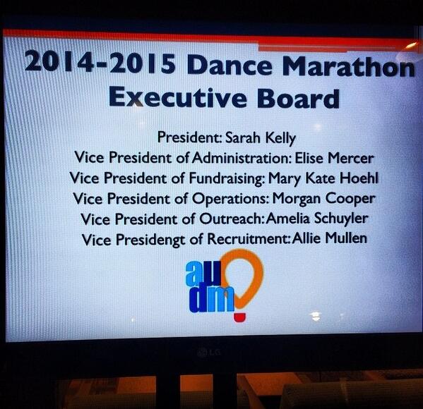 If you thought AUDM was awesome this year, get excited for #AUDM2015! Congratulations to our new Executive Board!