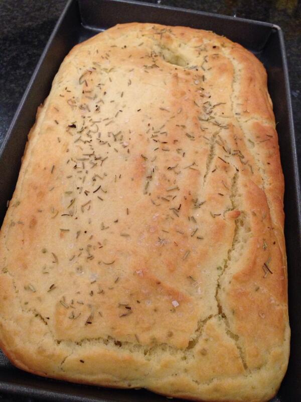 nels3's tweet image. Shame this isn't smelly vision ! #BatterBread #Focaccia #glutenfree #yeastfree