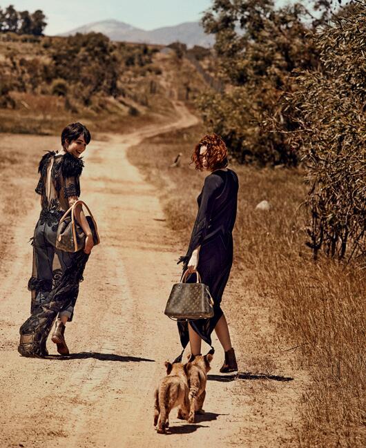 Louis Vuitton on X: For the Spirit of Travel Campaign, #LouisVuitton  headed to South Africa with @ebcampbell & @KarenElson_   / X