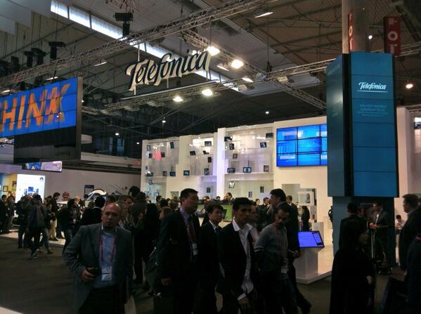 Telefonica_cat's tweet photo. El nostre stand en el #MWC14 http://t.co/eCWT62cEZz