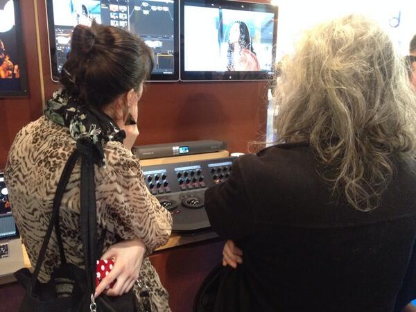 We do love #DaVinci and it was nice seeing it in action at #BVE14 today