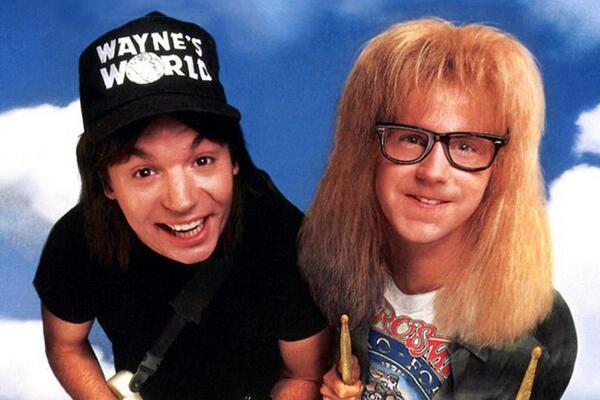jeffstory's tweet photo. Today I will celebrate life like Wayne and Garth. #CSIPartyTime #Excellent http://t.co/3hbrVw13wR