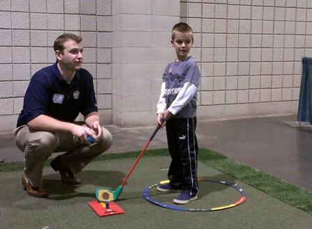 cypressridgeKS's tweet photo. At the 2014 KC Golf Show, @SEJ_PGA and @twilson_golf doing their thing. @cypressridgeKS staff represent! #GrowTheGame http://t.co/vEvaJbSGvC