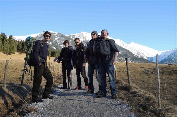 Filming in the Allgäu Alps for the TOMSOI VI, stay tuned.